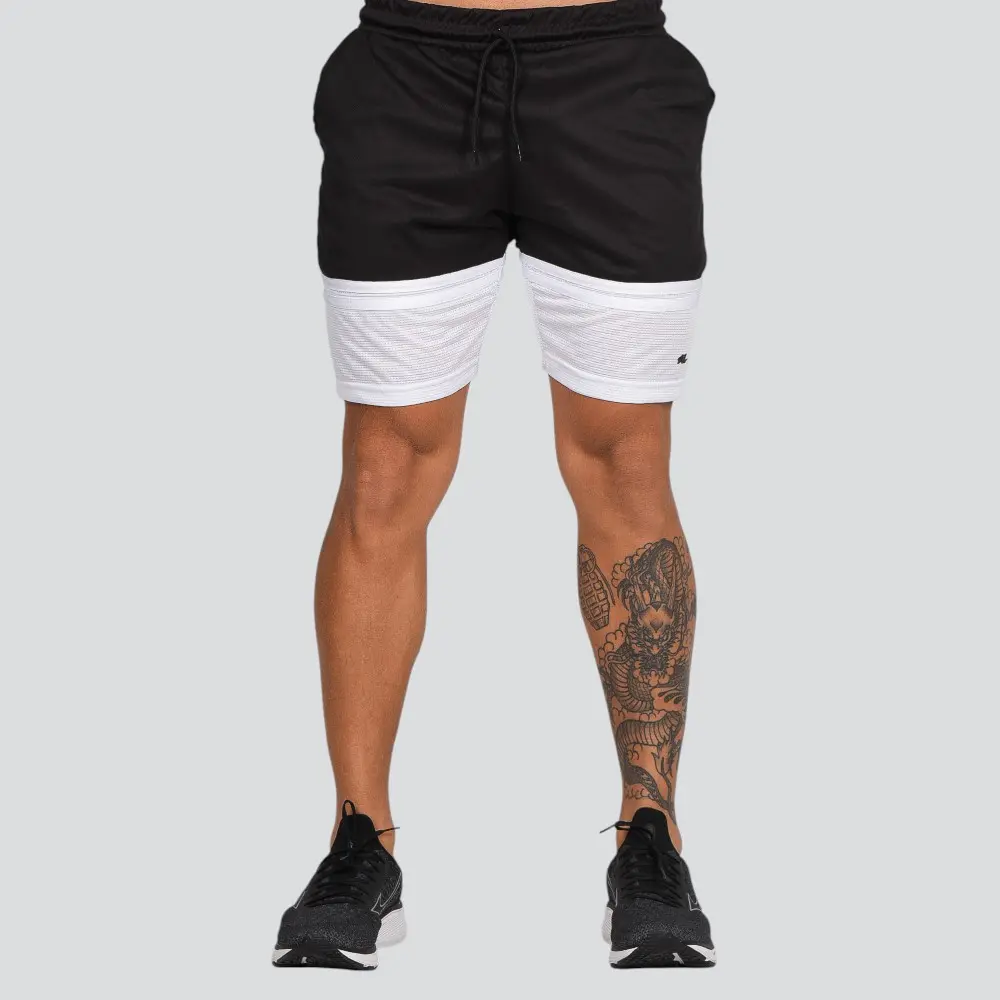 Bermuda Masculina Dry Fit Bicolor